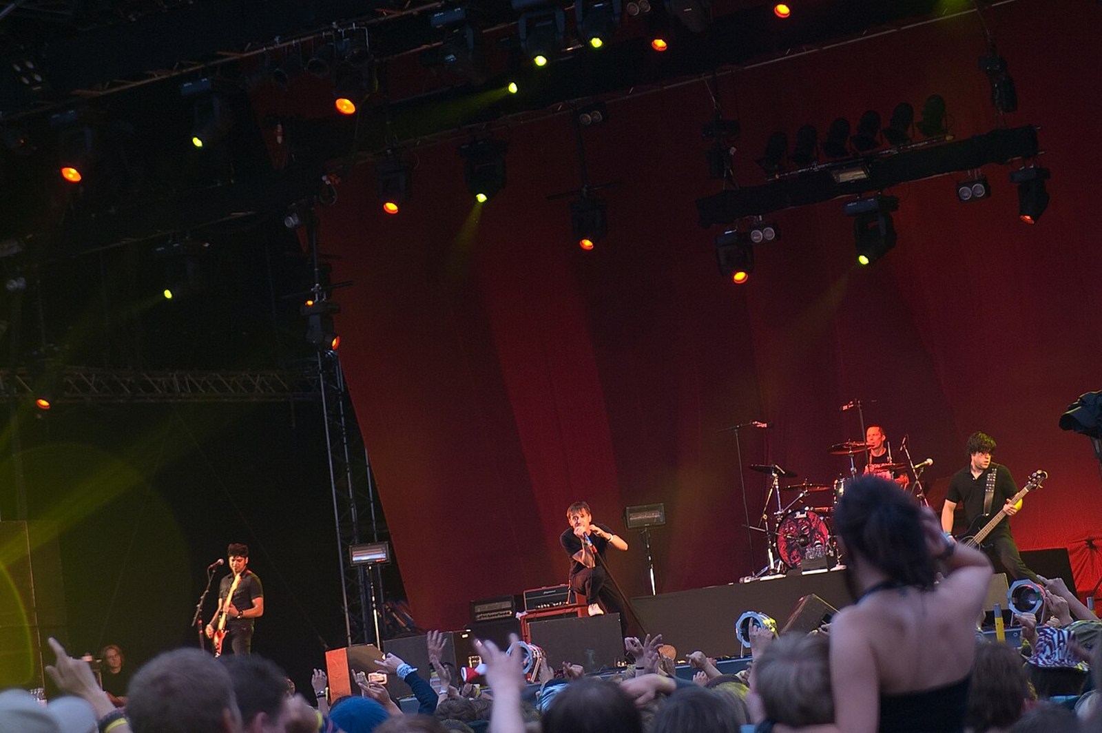 Billy Talent auf der Bühne — Ruisrock 2007