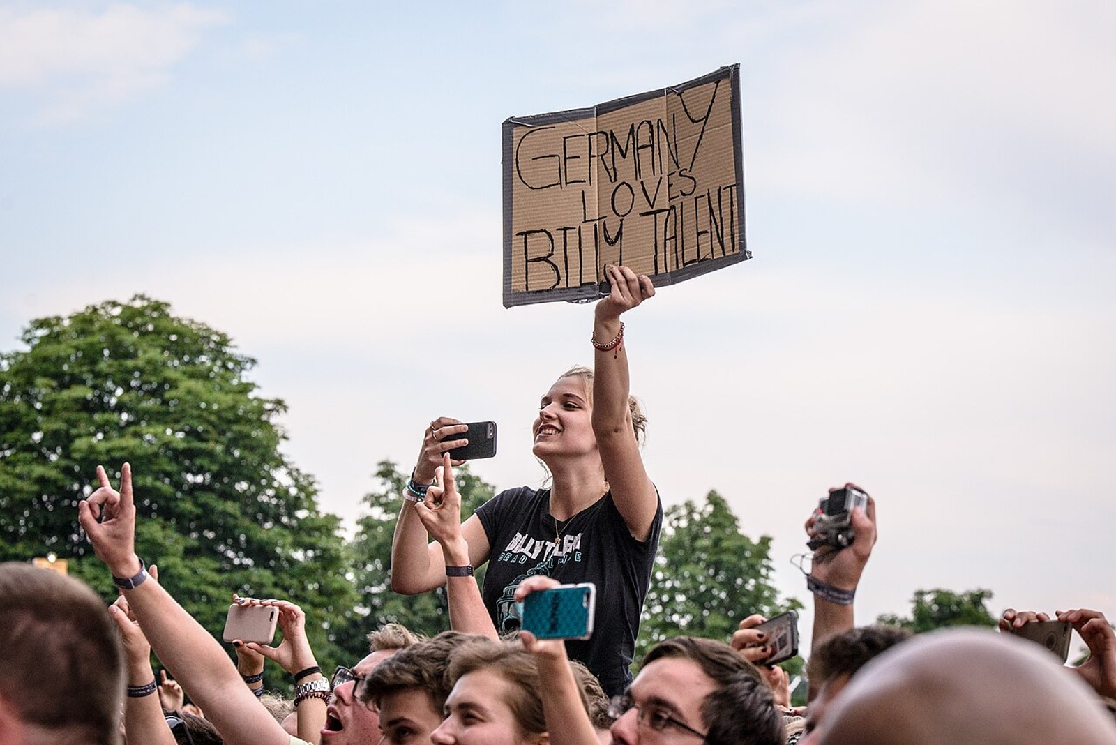 Billy-Talent-Fans — Rock im Park 2016